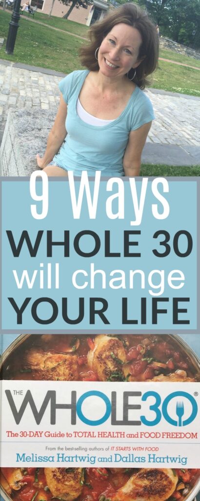 By doing a Whole 30, I learned to eat real real food, give up sweets and artificial sweeteners, and see food as