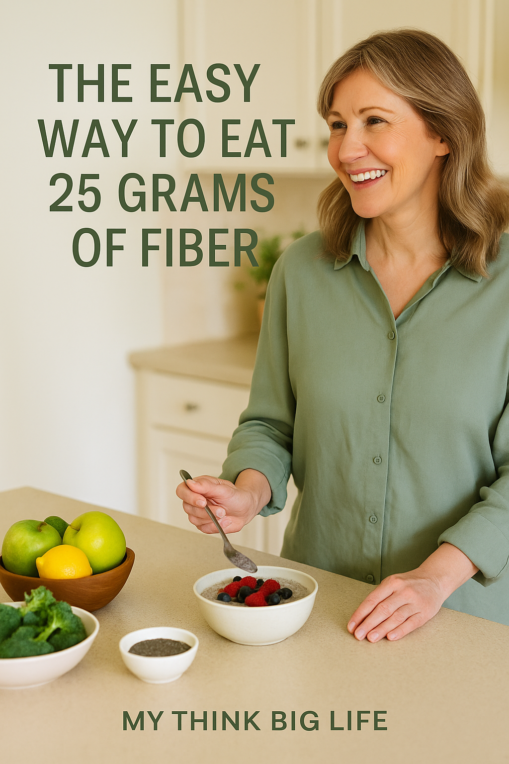 How to Get More Fiber in Your Diet - My Think Big Life
