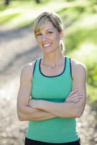 Picture of woman smiling into the camera