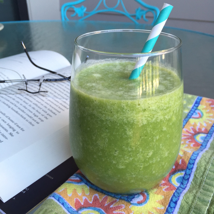 Do you want to raise your energy without caffeine? This energy boosting green smoothie, full of nutritious vegetables, will invigorate you any time of the day minus the negative effects of caffeine. This clean vegan, dairy-free smoothie is also great for my skin and my body too!