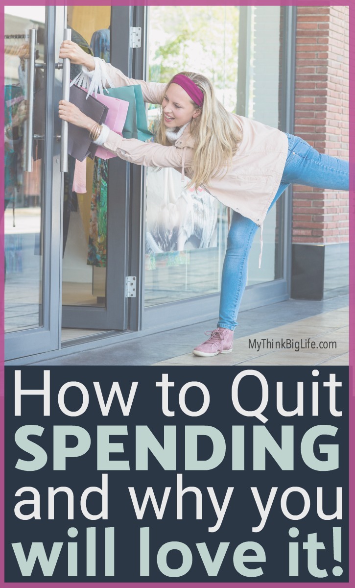 My no-spend month was a profound experience. My credit card loved the spending freeze too! This is how to quit buying stuff and why I loved it