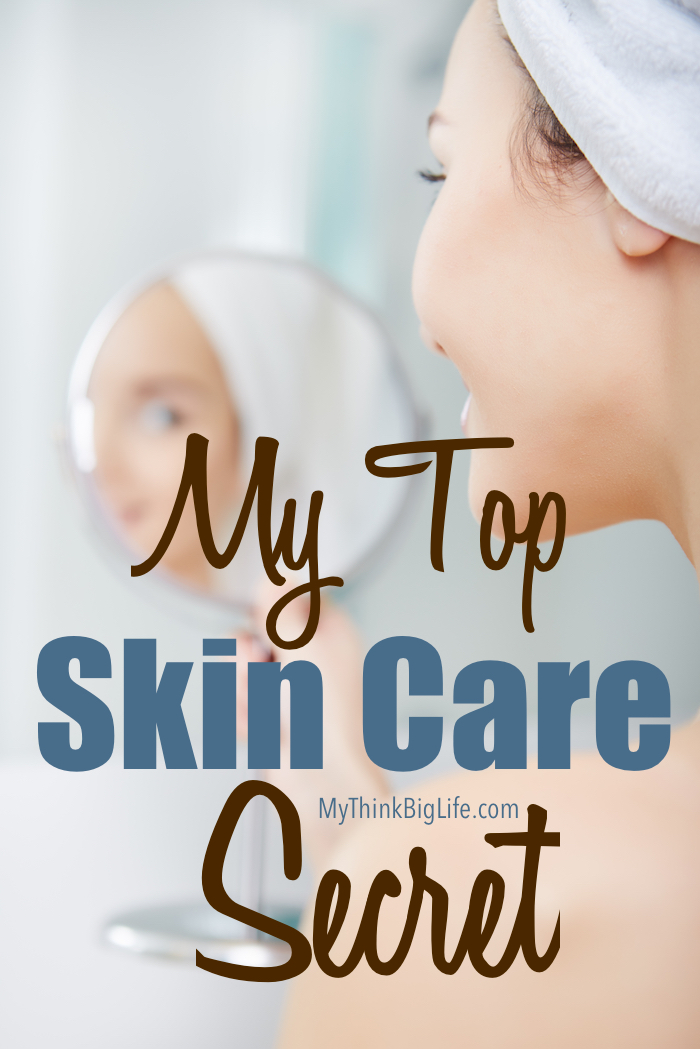 People ask me all the time, “What is your skin care secret?” I’m happy to share what has worked for me. As a bonus, my top skin care secret is also great for your overall health.