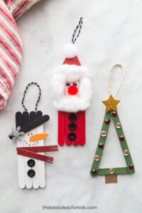 20 Christmas ornaments to do with grandchildren - My Think Big Life